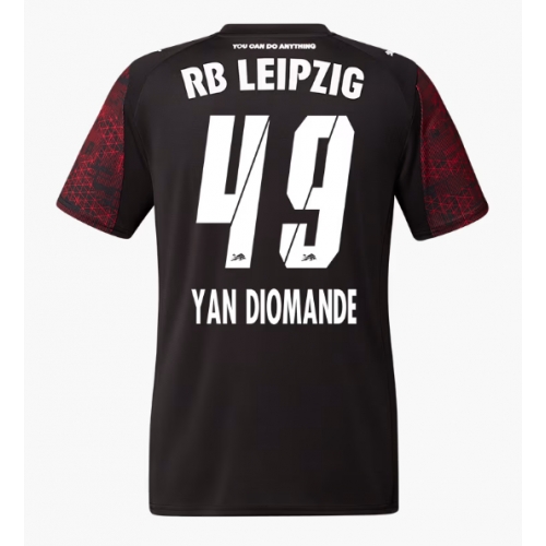 Billige Fotballdrakt RB Leipzig Yan Diomande #49 Replika Tredjedrakt 2025-26 Kortermet Billige Fotballdrakt RB Leipzig Yan Diomande #49 Replika Tredjedrakt 2025-26 Kortermet